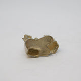 Sterling Silver Dog Begging for Food Opening Charm Pendant Vintage c1970