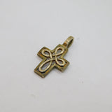 Sterling Silver Kit Heath Small Celtic Cross Studio Pendant Modern c1990s