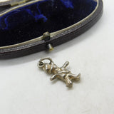 Sterling Silver Little Man Charlie Chaplin Charm Pendant Vintage c1970