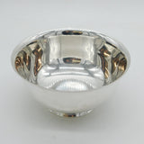 Tiffany & Co. Sterling Silver Curved Fruit Bowl Antique c1930s Art Deco