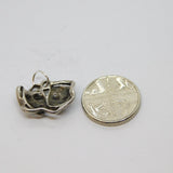 Sterling Silver Theatre Mask Charm Pendant Vintage c1970