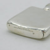 Art Deco Sterling Silver 2oz Hipflask Antique 1932 London