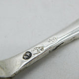 18th Century Irish Sterling Silver Marrow Scoop Spoon Antique Dublin c1730s