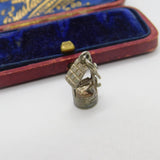 Sterling Silver Wishing Well Charm Pendant Vintage c1970