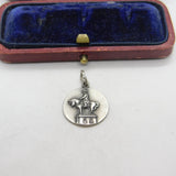 Sterling Silver Italian Statue Charm Pendant Vintage c1970