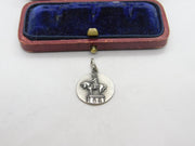Sterling Silver Italian Statue Charm Pendant Vintage c1970