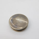 Edwardian Sterling Silver Patch or Counter Box Antique 1909 Birmingham
