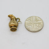 Victorian Sterling Silver Gilt Jug Or Pitcher Charm Antique 1877 Birmingham
