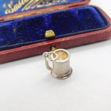 Sterling Silver Beer Tankard Charm Pendant Vintage c1970