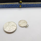 Sterling Silver St Christopher Patron of Travel Charm Pendant Vintage c1970