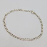 Sterling Silver Essential Curb Link Bracelet Vintage c1990's