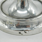 Edwardian Sterling Silver Desk Calendar Antique 1907 London