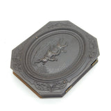 Edwardian Early Bakelite Horse Racing Portrait Frame on Card Antique c1910s