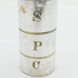 Victorian Silver Plated Travelling Combination Spice Tower Antique c1880s