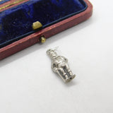 Sterling Silver Old Bobby Policeman Charm Pendant Vintage c1970