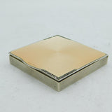 Sterling Silver, Enamel & Marcasite Mirror Compact Antique 1939 Birmingham