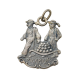 Sterling Silver Alkmaar Charm Pendant Vintage c1970s