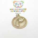 Sterling Silver Pouring Wine Jug Zodiac Pendant Vintage c1970
