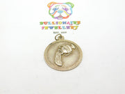 Sterling Silver Pouring Wine Jug Zodiac Pendant Vintage c1970