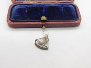Sterling Silver Yacht Sailing Boat Charm Pendant Vintage c1970