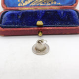 Sterling Silver Pilgrim's Hat Charm Pendant Vintage c1970