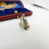 Sterling Silver Police Hat Charm Pendant Vintage c1970