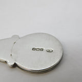 Sterling Silver Enamel Stratford-On-Avon Breakfast Egg Spoon Antique 1917