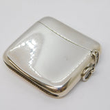 Art Deco Sterling Silver Large Vesta Case Antique 1911 Chester