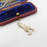 Sterling Silver London Beefeater Soldier Charm Pendant Vintage c1970