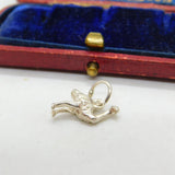 Sterling Silver Fun Australian Ostrich Charm Pendant Vintage c1970