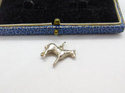 Sterling Silver Handsome Horse Charm Pendant Vintage c1970