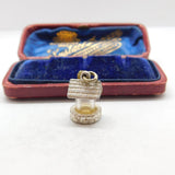 Sterling Silver Magic Wishing Well Charm Pendant Vintage c1970