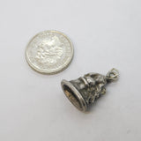 Sterling Silver Religious Cast Charm Pendant Vintage c1970s