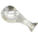 Arts & Crafts Sterling Silver Planished Tea Caddy Spoon Vintage 1997 London