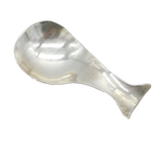 Arts & Crafts Sterling Silver Planished Tea Caddy Spoon Vintage 1997 London