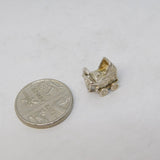 Sterling Silver Baby in the Pram Charm Pendant Vintage c1970