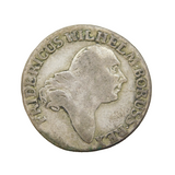 18th Century Kingdom of Prussia Wilhelm Boruss Rex 4 Groschen Coin Antique
