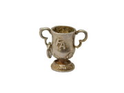 Sterling Silver FA Cup Football Charm Pendant Vintage c1970