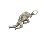 Sterling Silver Native American Charm Pendant Vintage c1970