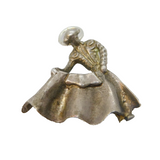 Sterling Silver Spanish Matador Charm Pendant Vintage c1970s