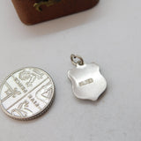 Sterling Silver Enamel Kilnsey Crag Charm Pendant Vintage c1970