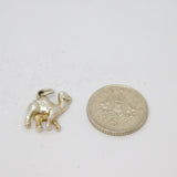 Sterling Silver Camel Charm Pendant Vintage c1970