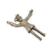 Sterling Silver Traffic Policeman Charm Pendant Vintage c1970