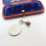 Sterling Silver Bucket & Spade Charm Pendant Vintage c1970