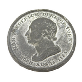 George IV Frederick Duke of York Memorial Mourning Medal Antique 1827