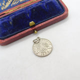.500 Silver George V Three Pence Charm Pendant 1932