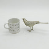 20th Century Dutch .833 Silver Novelty Sparrow Bird Box Antique c1910s