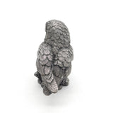 Country Artists Sterling Silver Filled Perched Owl Figurine Statue Vintage 1997