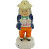 19th Century Staffordshire Toby Pepper Shaker Antique c1850 Victorian