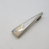Sterling Silver Mother of Pearl Drop Charm Pendant Vintage c1970s